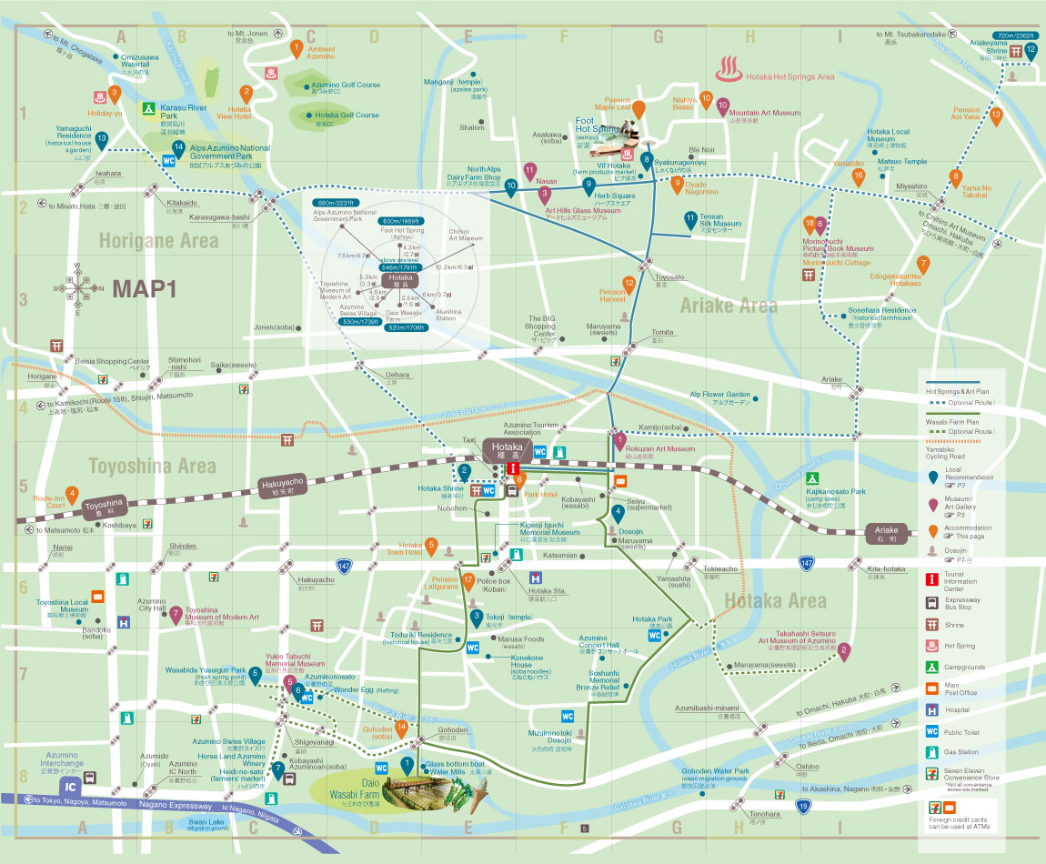 Sightseeing Map